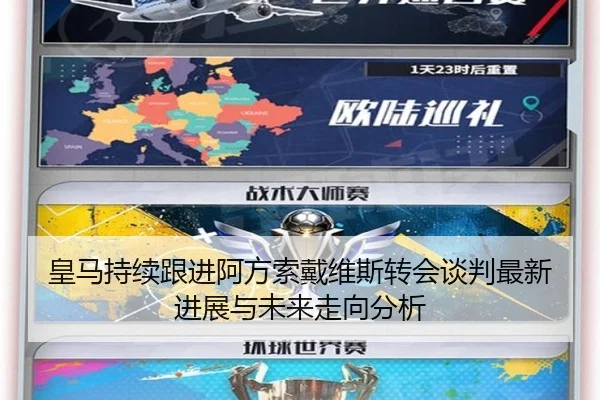 皇马持续跟进阿方索戴维斯转会谈判最新进展与未来走向分析